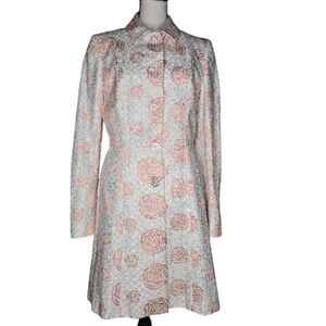 Chic Long Sleeve Floral Dress